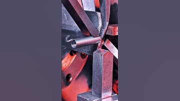 The Process of Automatic Spring Coiling