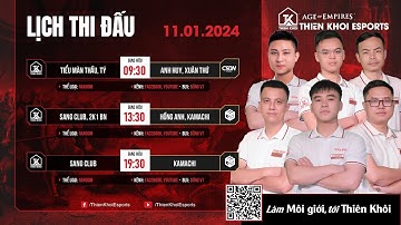 [Trực Tiếp] Thiên Khôi_SangClub vs Kamachi | Solo Random | BLV DũngVT | 11/01/2024