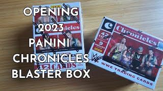 Pluie de chiffres - 2023 Panini Chronicles WWE Blaster Box