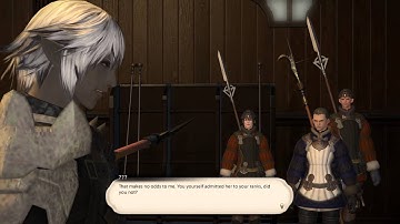 Final Fantasy XIV - Standing Up To The Opponent! LVL 5 Lancer Quest