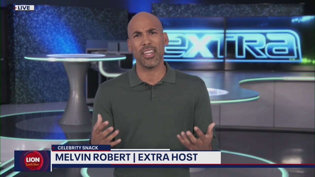 LION Lunch Hour Extra host Melvin Roberts has the Celebrity Snack