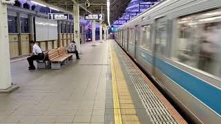 小田急1000形未更新車急行列車経堂駅通過