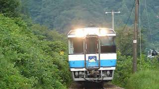 [警笛あり]JR四国 キハ185系 特急剣山2号 阿波池田駅付近通過