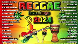 New Reggae Songs 2024 - Reggae Music Mix 2024 - Most Requested Reggae Love Songs 2024