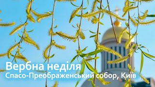 09.04.2023 Вербна неділя у Спасо-Преображенському соборі