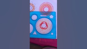 spirograph design pattern #spirograph#treding#youtube #shorts #viral#short#video #creativespirograph
