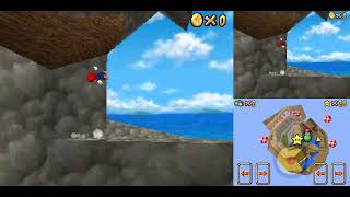 SM64DS TAS - Scale the Mountain (Yoshi w/ M cap) 16.13
