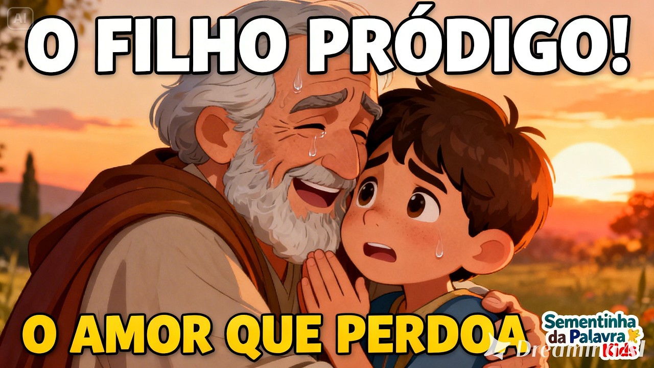🏠 O FILHO PRÓDIGO! | O Amor que Sempre Perdoa | Parábolas de Jesus nº 02 | S P K