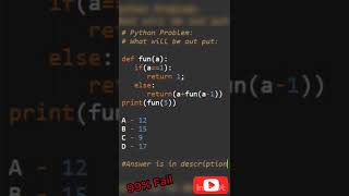 Famous Practice Tricky Python Problem 11 Net Worth