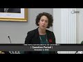November 2 - QP - Claudia Chender on the housing crisis