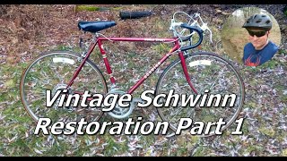 Vintage Schwinn World Sport 10 Speed Review and Disassembly