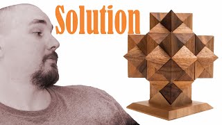 Sternpuzzle from Rombol - Solution