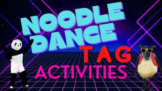 Noodle Dance Tag Game Activities | Large Group PE Game | Instructions in the Description by PE with Coach Shockley 2,424 views 1 year ago 17 minutes