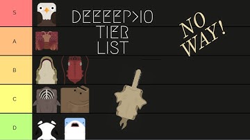 My deeeep.io APEX tier list ~ Christmas special