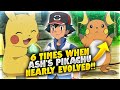 6 Times When Ash Pikachu Nearly Evolved | Ash's Raichu🔥 | Hindi |