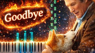 Hachico - Goodbye Piano Tutorial