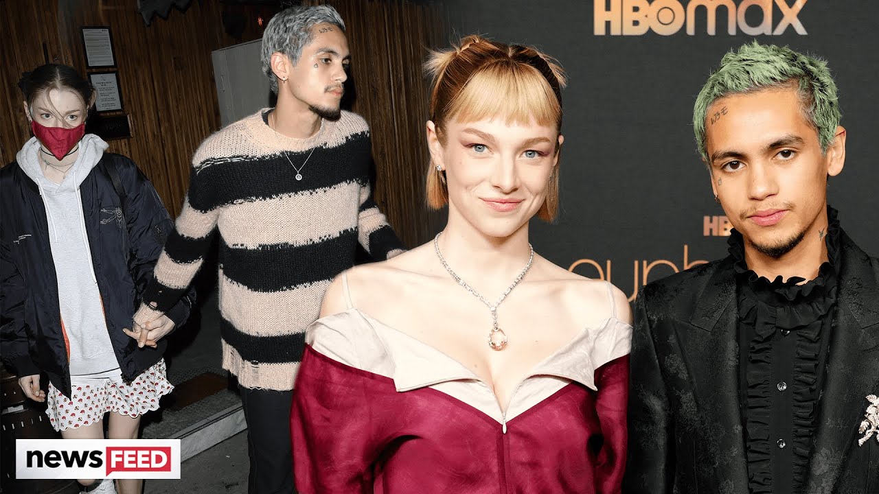 'Euphoria' stars Hunter Schafer and Dominic Fike kiss after dating ...