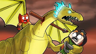 Minecraft Dragons - LIGHTNING DRAGON RESCUE MISSION!