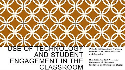 Use of Technology and Student Engagement in the Cl...
