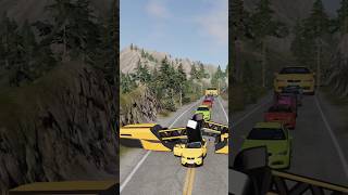 Big & Small Colorful Cars vs Destroyer Machine #103 screenshot 3