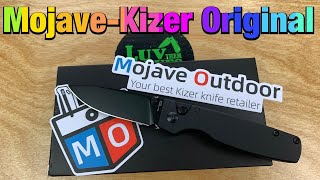 Kizer-Mojave “Original” button lock / includes disassembly / OMG 😱 !!!  Super fidget winner !!