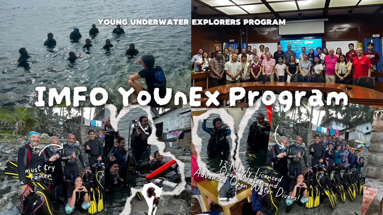 UPV IMFO Young Underwater Explorers Program #UPV #Diving #License - YouTube