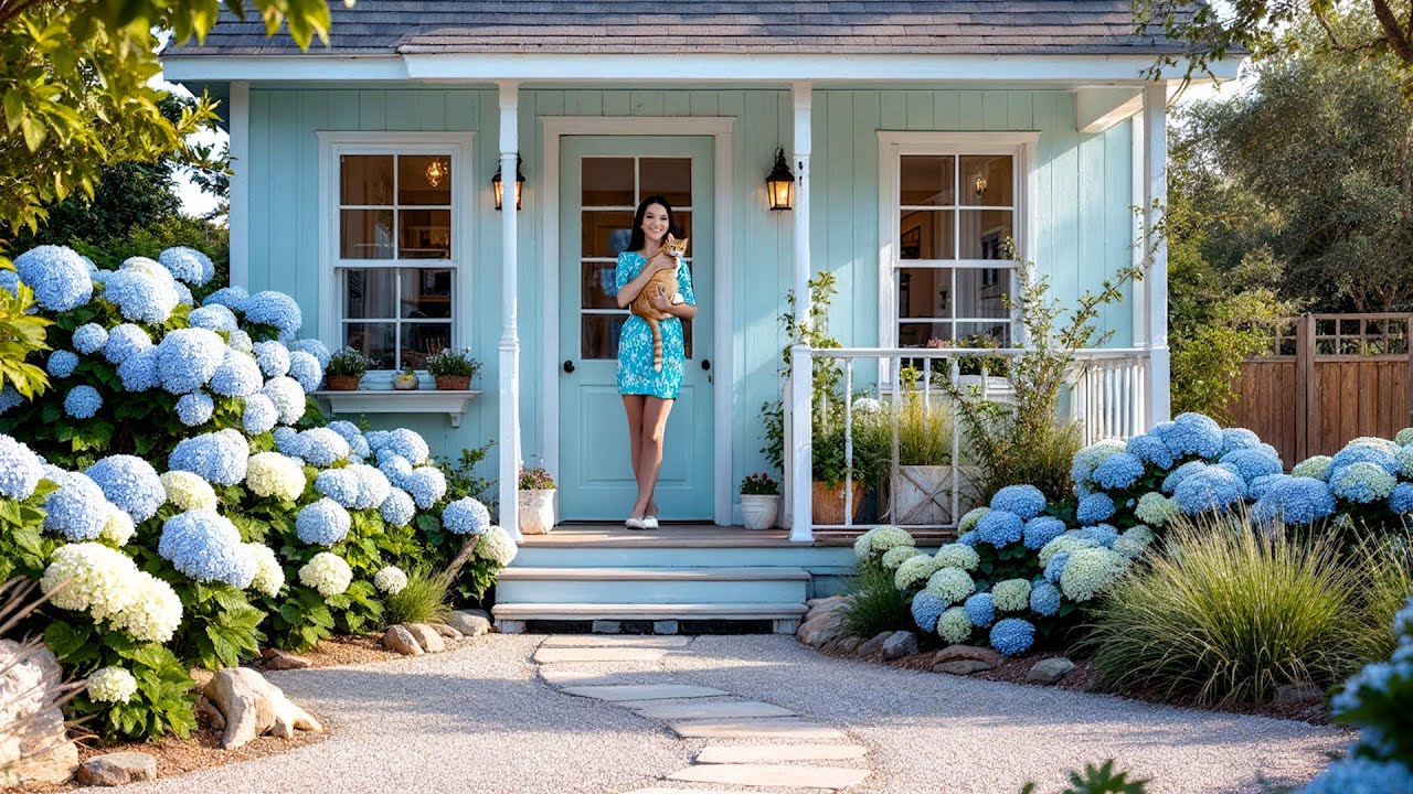 Простое и современное украшение для небольшого сада — вам понравится