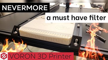#NEVERMORE activated carbon filter installation for #Formbot #Voron 2.4 R2 #3dprinter