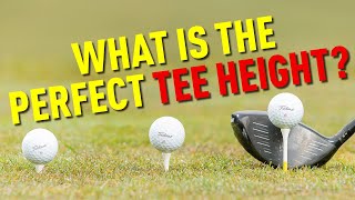 Celebrity WHAT IS THE PERFECT TEE HEIGHT FOR GOLF? Net Worth