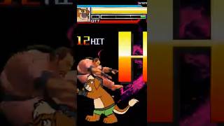 Dan Gets Destroyed By Ott #shorts #gaming #mugen #funny #memes #broktheinvestigator #streetfighter