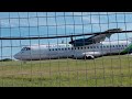 Air Lingus arriving into Bristol airport 