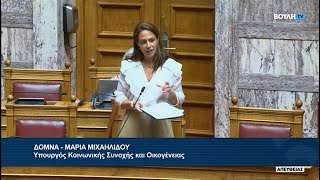 Επίκαιρη ερώτηση για τη φωτιά στη Δομή των Μελισσίων