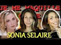 Je me maquille comme sonia slaire enfin jessaye lol