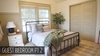TURN A BLAH BEDROOM INTO A COZY, RELAXING SPACE *ON A BUDGET* | GUEST BEDROOM MAKEOVER REVEAL