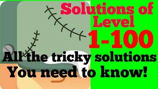 Answers of level 1-100 | Tricky Test 2 Genius Brain?  | Think out of the box | Tricky Studio