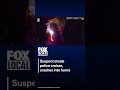 Wild video shows suspect crashing stolen police car into home | FOX 10 Phoenix