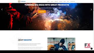Nijmegan - Factory and Industrial Business WordPress Theme        Iss screenshot 2