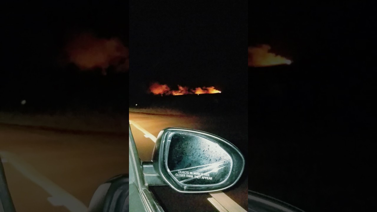 Fire Westside Kauai waimea