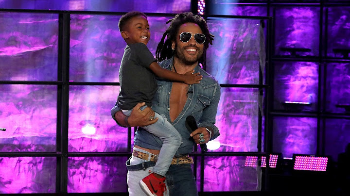 Lenny Kravitz Surprises Kid Drummer Justin Wilson II