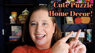 The Cutest Puzzle Decor!! // I think I'm a bit excited in this video... screenshot 1