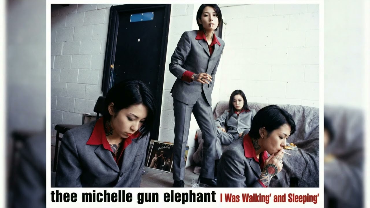 【AI Cover】Thee Michelle Gun Elephant - I Was Walking' and Sleeping' (Garage Blues) | GBA