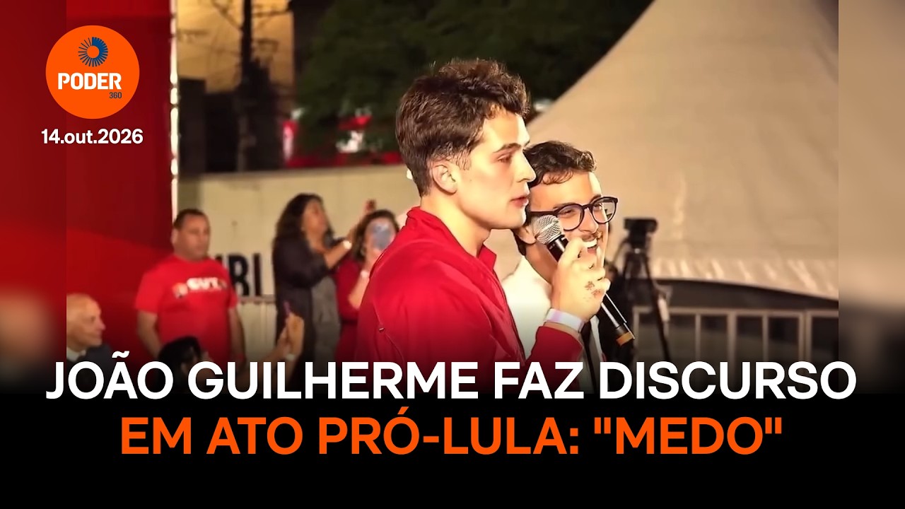 Filho de Leonardo, João Guilherme discursa contra Flávio: “Medo”