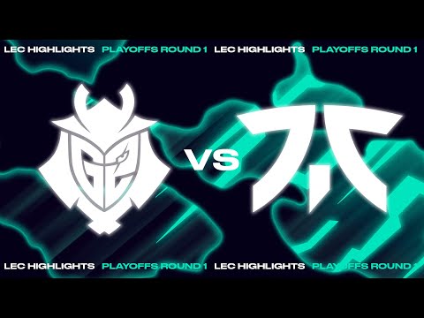 G2 v FNC | Match Highlights | Playoffs Round 1 | 2022 LEC Spring