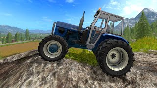 Bigfoot Mountain Tractor | Realistic Vehicle Simulator | Stories of the blue tractor