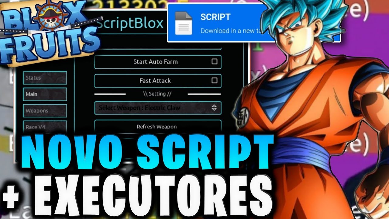 SAIU AGORA!!😱 NOVO MELHOR SCRIPT e EXECUTOR PARA ROBLOX BLOX