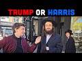 Asking Orthodox Jews Who They're Voting For...