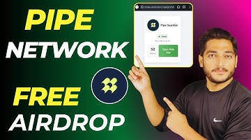 Pipe Network Free Crypto Airdrop Details Guide || Pipe Network Airdrop Real Or Fake ?