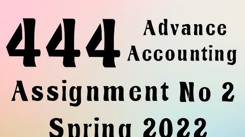 AIOU Code 444 Solved Assignment No.2 Spring 2022 #aiou #aiousolveassignments