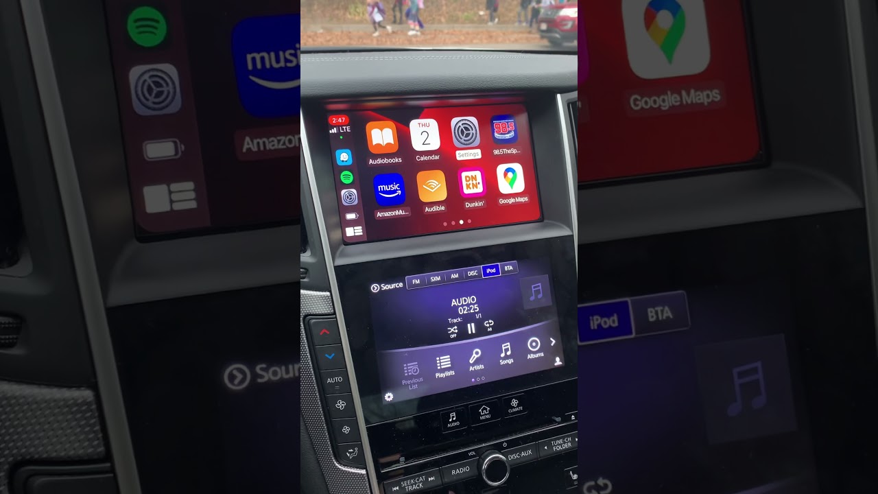 ZZ2 Infiniti CarPlay YouTube