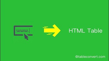 How to extract the table in the URL and convert it to HTML table online?